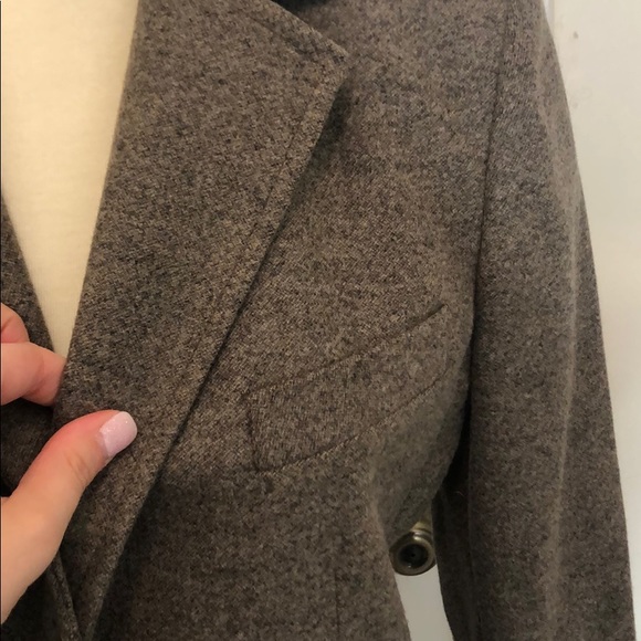 Patrizia Pepe Gray tan marled Blazer - Picture 2 of 7